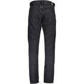 Calvin Klein Black Cotton Men Jeans